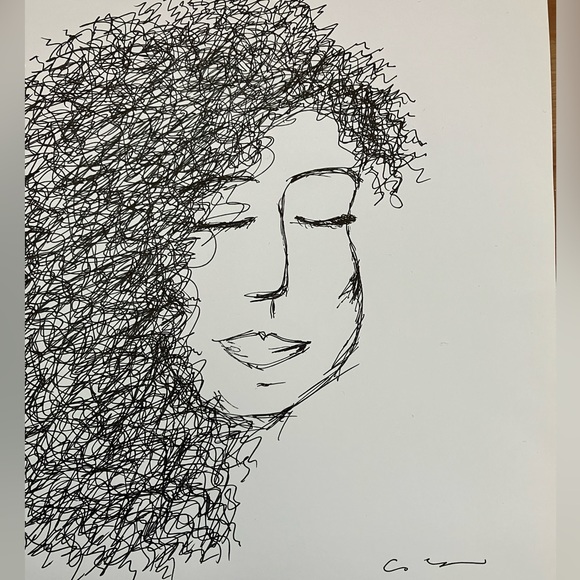New Original Signed Artwork Ink on Paper - Picture 2 of 4